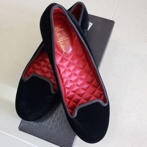 Cole Haan Air Morgan Black Velvet Flats - Size 6